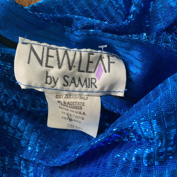 1980s New Leaf by Samir Disco Gown - Picture 2 of 6